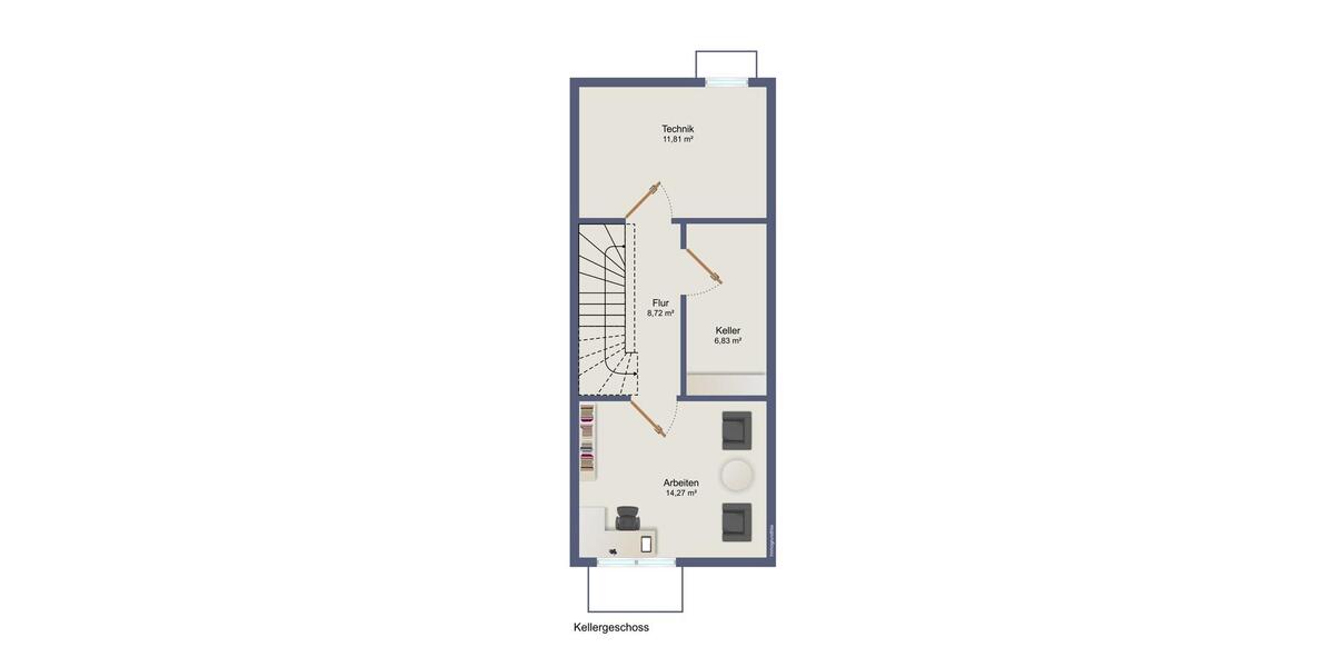 Reihenhaus München Allach-Untermenzing - 4 Zimmer, 110 m&sup2;, 2.800&euro; | Angebot:26624124