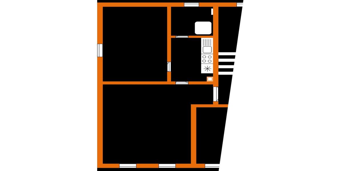 Etagenwohnung Clausthal-Zellerfeld Zellerfeld - 2 Zimmer, 44 m&sup2;, 335&euro; | Angebot:26051388