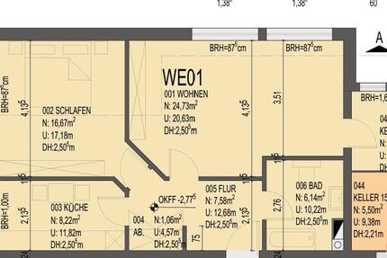 Wohnung Ribnitz-Damgarten Damgarten - 2 Zimmer, 64 m&sup2;, 740&euro; | Angebot:26631221