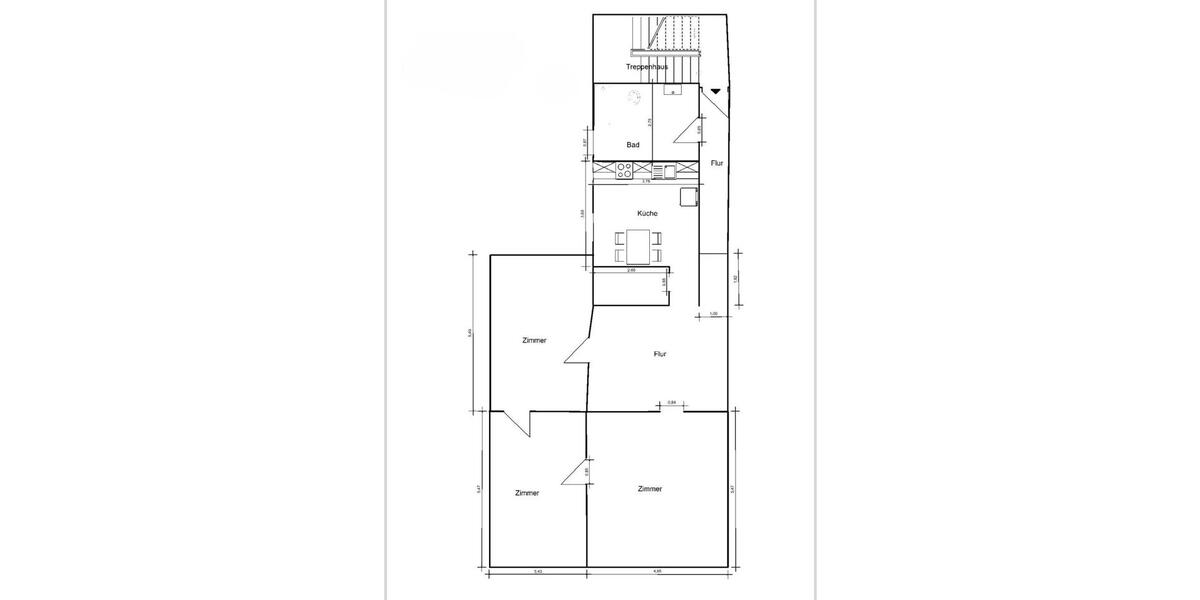 Etagenwohnung Heilbad Heiligenstadt - 3 Zimmer, 136 m&sup2;, 865&euro; | Angebot:24377504