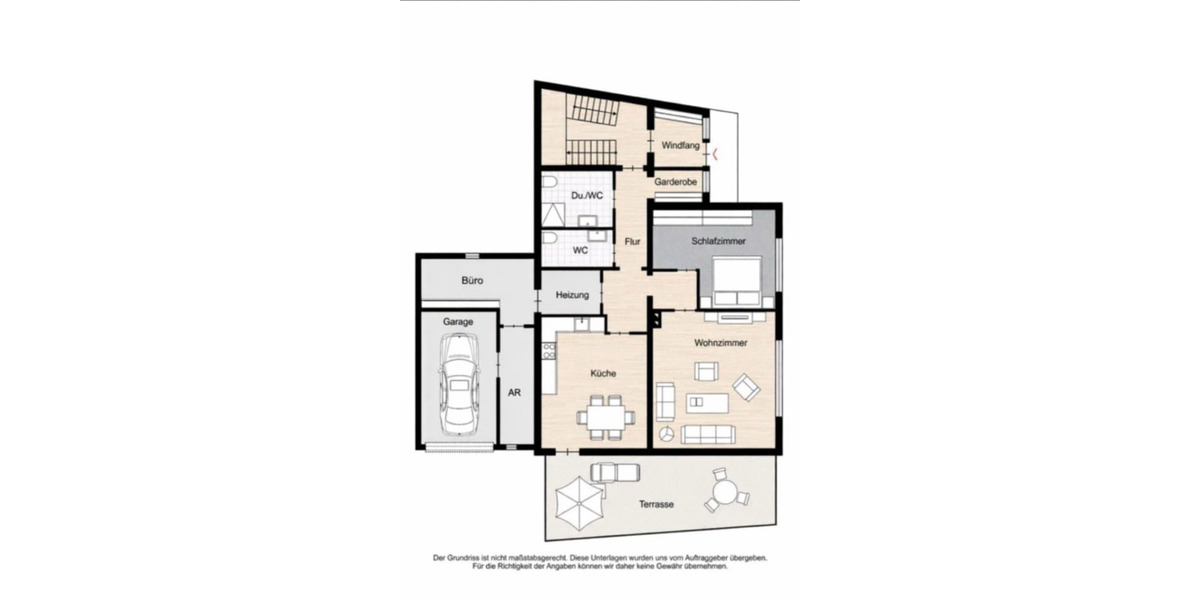 Erdgeschoßwohnung Menden (Sauerland) Bösperde - 3 Zimmer, 100 m&sup2;, 800&euro; | Angebot:25221299