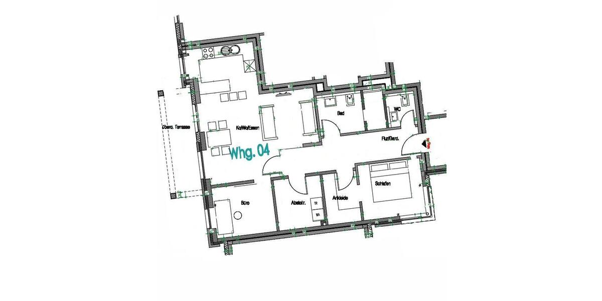 Erdgeschoßwohnung Lohne (Oldenburg) - 3 Zimmer, 84 m&sup2;, 750&euro; | Angebot:26548044