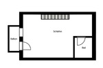 Maisonettenwohnung Bernried - 1 Zimmer, 57 m&sup2;, 543&euro; | Angebot:26234248