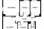 Erdgeschoßwohnung Essen Stadtbezirk VI - 4.5 Zimmer, 66 m&sup2;, 650&euro; | Angebot:26685188