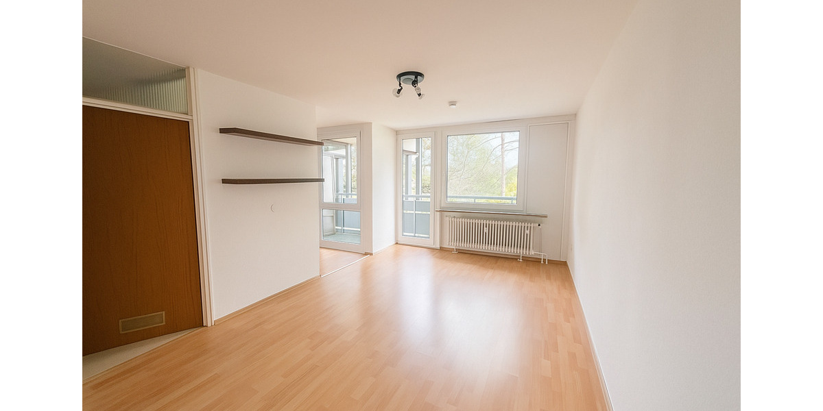 Frisch renovierte 1,5-Zimmer-EG-Wohnung mit Balkon & Stellplatz! 1 zimmer