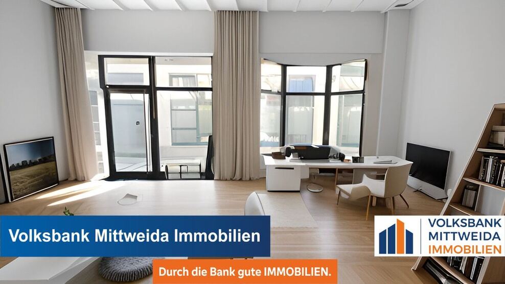 Laden, Büro, Kosmetiksalon? Hier können Sie sich entfalten im Zentrum von Mittweida 1 zimmer