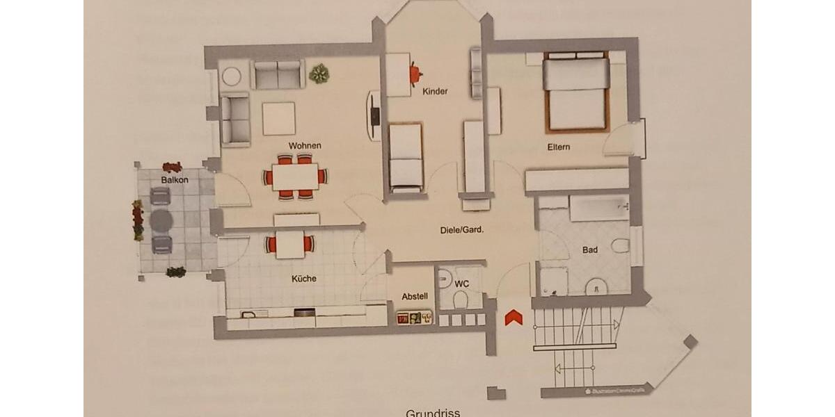 Hochparterre Pirk - 3 Zimmer, 85 m&sup2;, 850&euro; | Angebot:26565053
