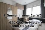 Etagenwohnung Pforzheim Nordstadt - 1 Zimmer, 15 m&sup2;, 590&euro; | Angebot:24585687