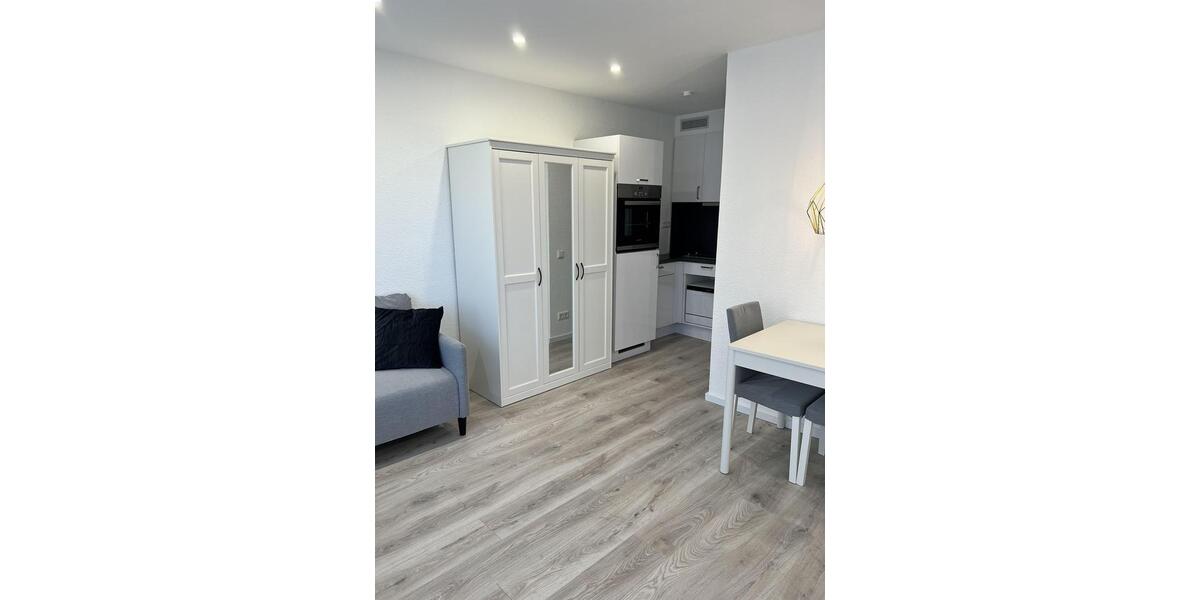 Moderne vollmöblierte 1-Zimmerwohnung mit Blick in die Stadt 1 zimmer