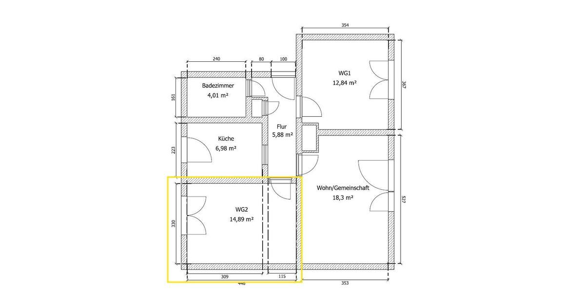 Wohnen auf Zeit Saarbrücken Neue Bremm - 3 Zimmer, 75 m&sup2;, 540&euro; | Angebot:26155304