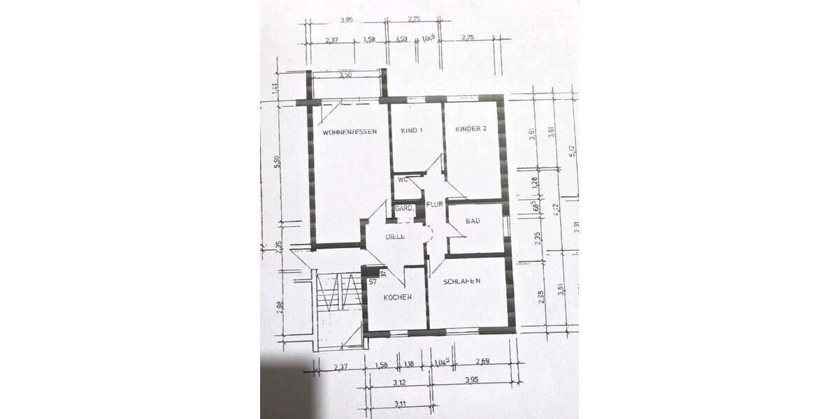 Hochparterre Arnstein - 4 Zimmer, 97 m&sup2;, 850&euro; | Angebot:24224097