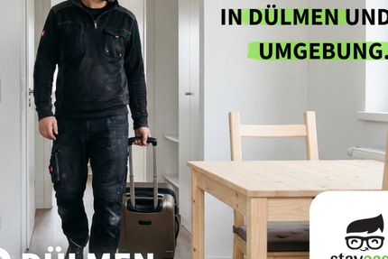 Wohnen auf Zeit Dülmen - 5 Zimmer, 100 m&sup2;, 20&euro; | Angebot:25618496