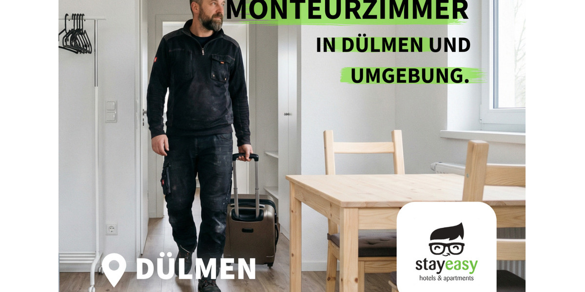 Wohnen auf Zeit Dülmen - 5 Zimmer, 100 m&sup2;, 20&euro; | Angebot:25618496