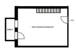 Maisonettenwohnung Bernried - 1 Zimmer, 57 m&sup2;, 543&euro; | Angebot:26234248