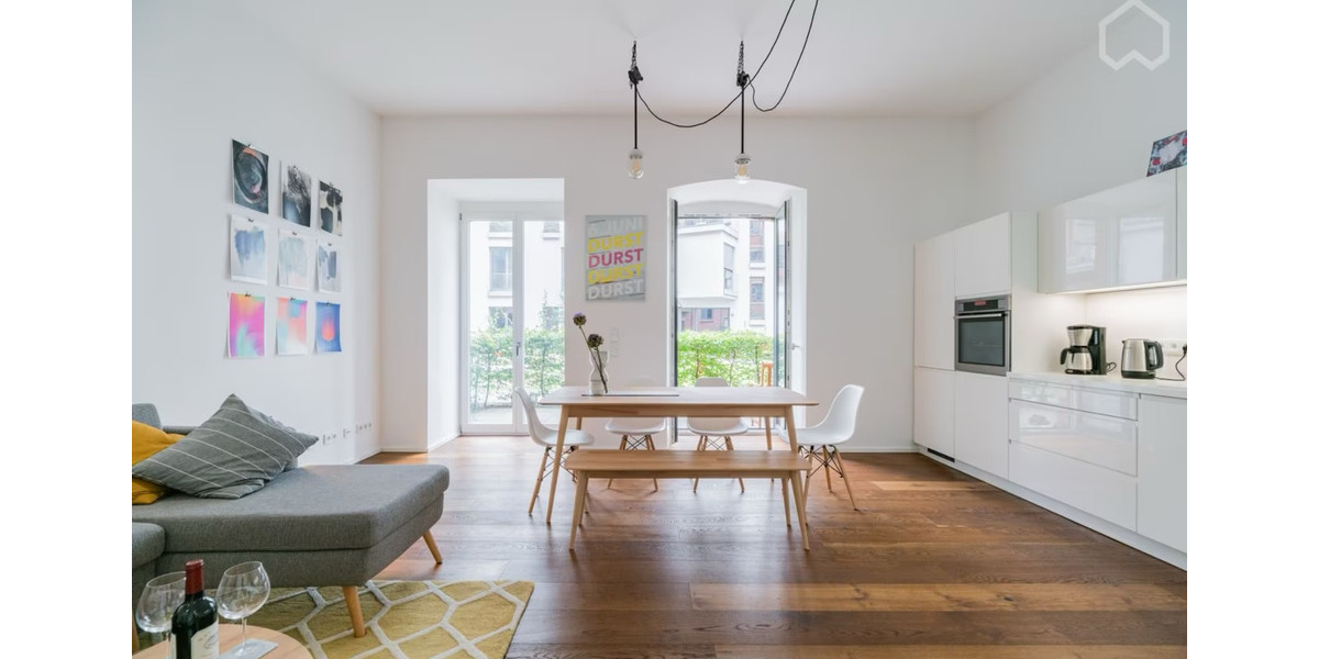 Wohnen auf Zeit Berlin Mitte - 2 Zimmer, 80 m&sup2;, 1.750&euro; | Angebot:25897907