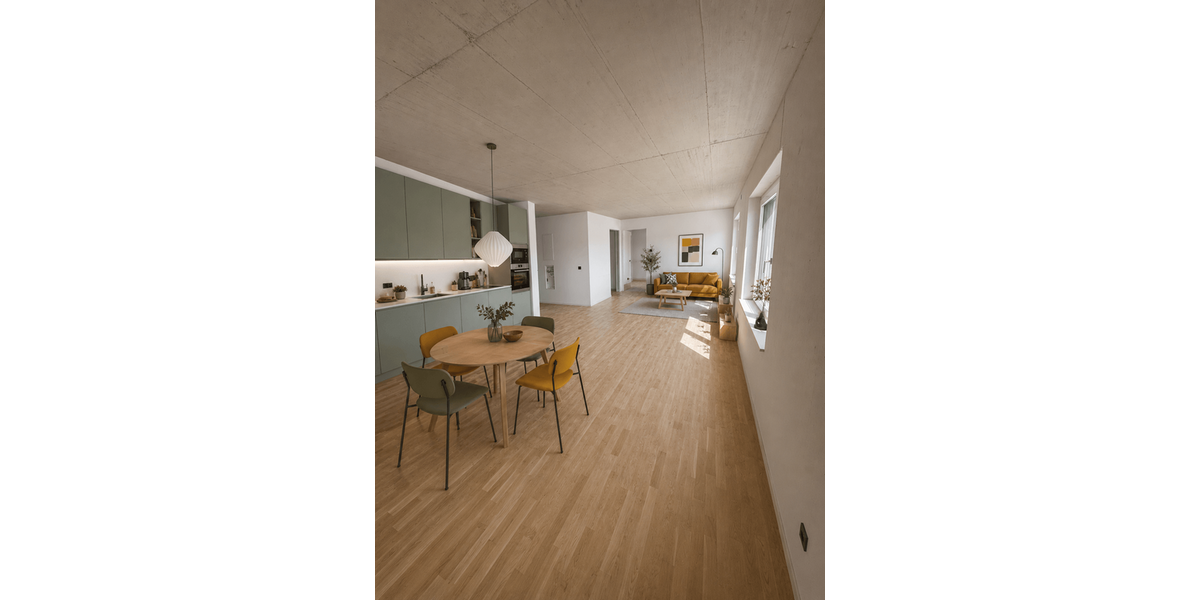 Etagenwohnung Kempten (Allgäu) - 2 Zimmer, 60 m&sup2;, 1.100&euro; | Angebot:27285651