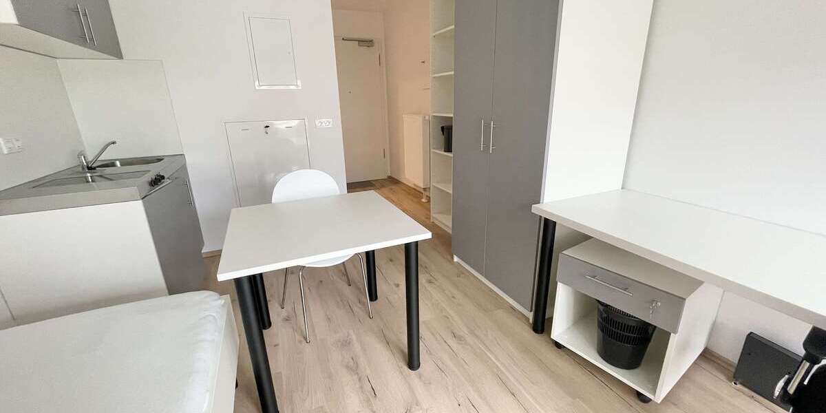 Etagenwohnung Nürnberg Kleinweidenmühle - 1 Zimmer, 20 m&sup2;, 490&euro; | Angebot:26729078