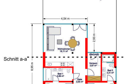 Zimmer Bayreuth Bernecker Straße / Insel / Riedelsberg - 3 Zimmer, 1.800&euro; | Angebot:19930825