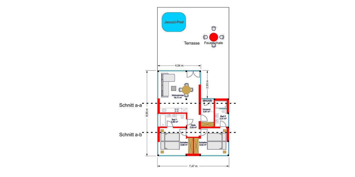 Zimmer Bayreuth Bernecker Straße / Insel / Riedelsberg - 3 Zimmer, 1.800&euro; | Angebot:19930825