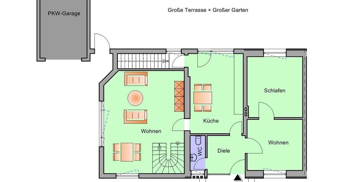 Einfamilienhaus Bedburg-Hau Hau - 5 Zimmer, 181 m&sup2;, 1.550&euro; | Angebot:26563636