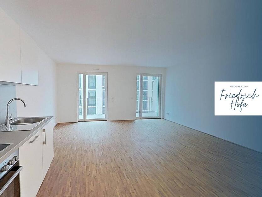 Weitläufige 3-Zimmer-NeubauWohnung mit BALKON und EBK im Neubauquartier 