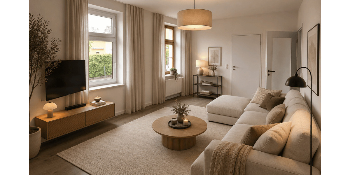 Etagenwohnung Limbach-Oberfrohna Kändler - 2 Zimmer, 48 m&sup2;, 312&euro; | Angebot:26752443