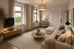 Etagenwohnung Limbach-Oberfrohna Kändler - 2 Zimmer, 48 m&sup2;, 312&euro; | Angebot:26752443