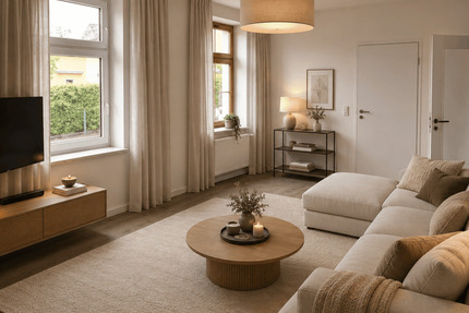 Wohnung Limbach-Oberfrohna Kändler - 2 Zimmer, 48 m&sup2;, 312&euro; | Angebot:26752443