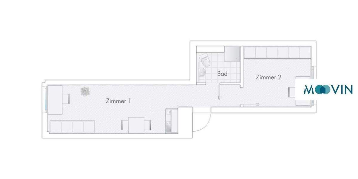 Etagenwohnung Koblenz Karthause - 2 Zimmer, 31 m&sup2;, 300&euro; | Angebot:25107777