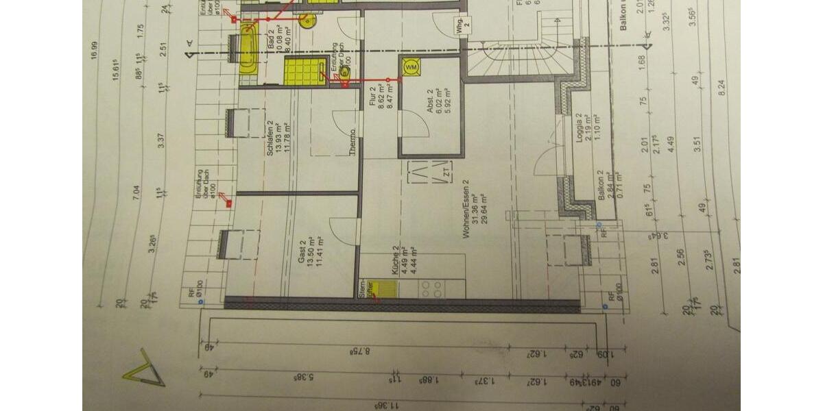 Etagenwohnung Wunstorf - 3 Zimmer, 82 m&sup2;, 820&euro; | Angebot:24680450