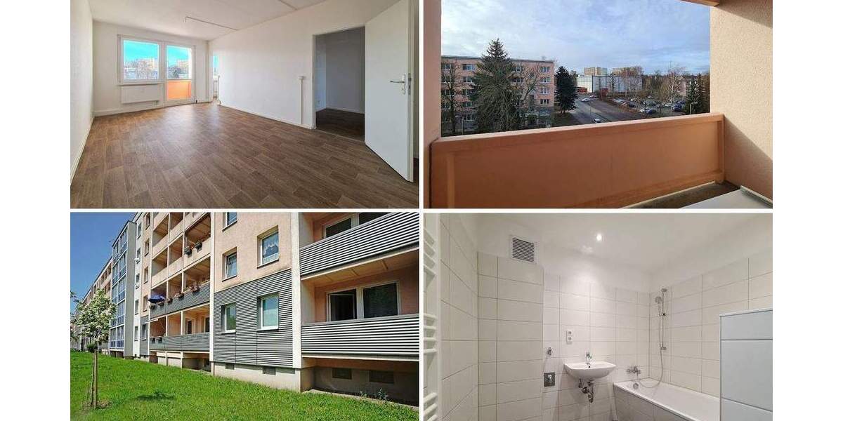 Etagenwohnung Freiberg Freiberg West - 4 Zimmer, 71 m&sup2;, 415&euro; | Angebot:25938747