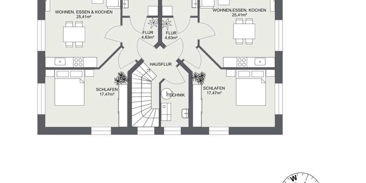 Erdgeschoßwohnung Nienburg (Weser) - 2 Zimmer, 56 m&sup2;, 700&euro; | Angebot:26704175