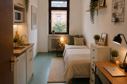 Zimmer Karlsruhe Südstadt - 1 Zimmer, 660&euro; | Angebot:27264877