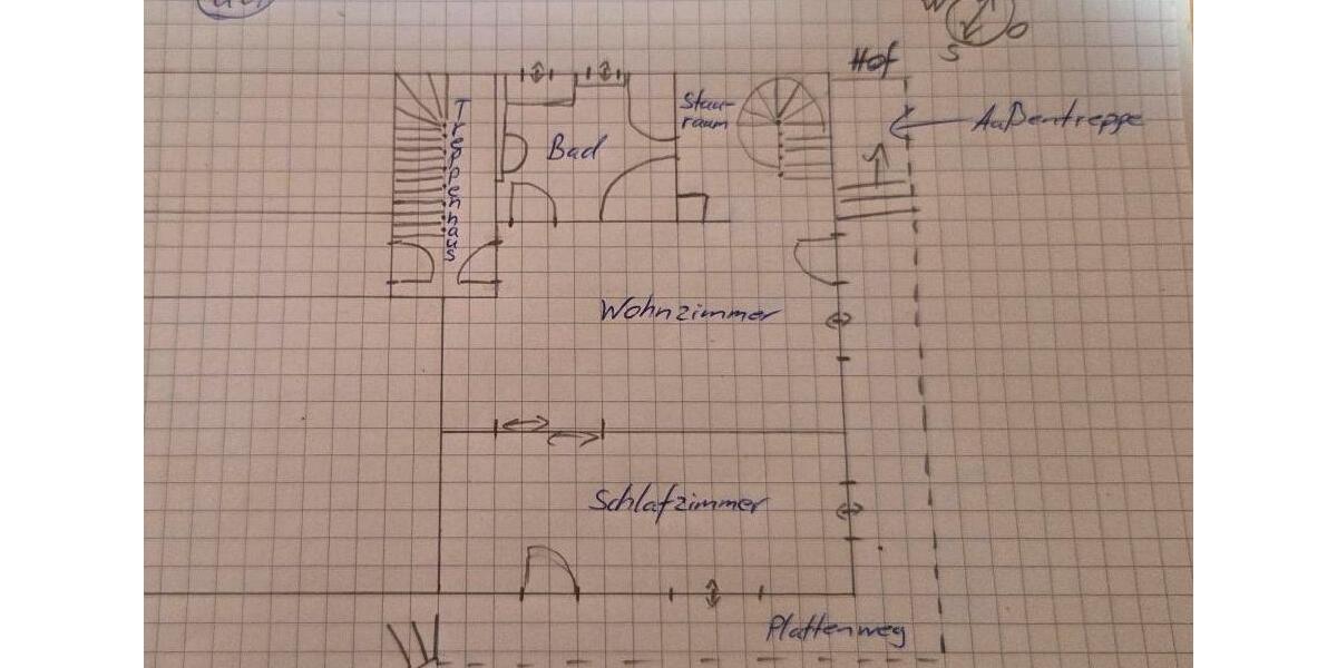 Erdgeschoßwohnung Waldachtal - 5 Zimmer, 100 m&sup2;, 1.000&euro; | Angebot:25852592