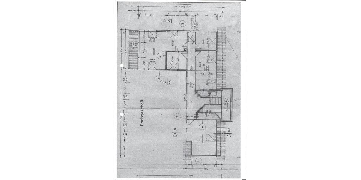 Dachgeschoßwohnung Sprakensehl - 4 Zimmer, 120 m&sup2;, 690&euro; | Angebot:26517095