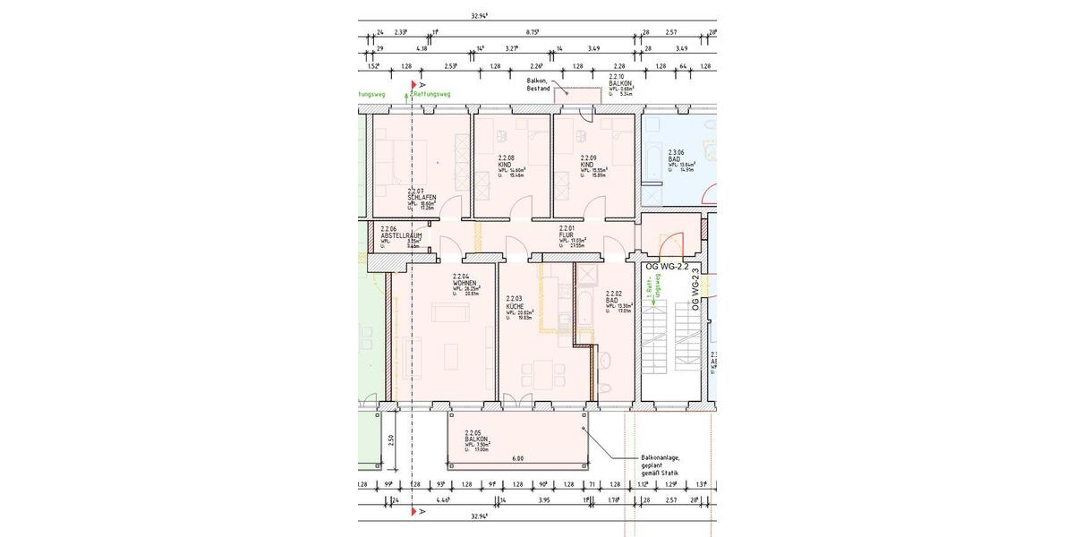 Etagenwohnung Lauta - 4 Zimmer, 136 m&sup2;, 1.090&euro; | Angebot:26458399