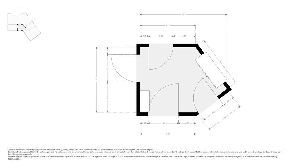 Etagenwohnung Zeven - 2 Zimmer, 66 m&sup2;, 650&euro; | Angebot:25804586