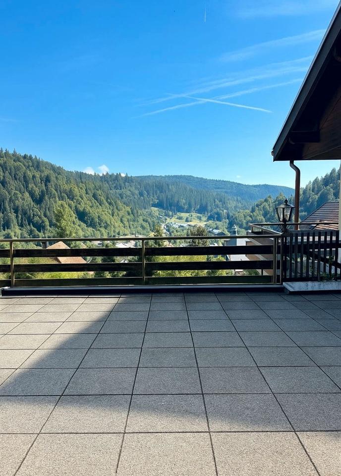 3 Zimmerwohnung mit Traumblick und XL Terrasse in Todtmoos