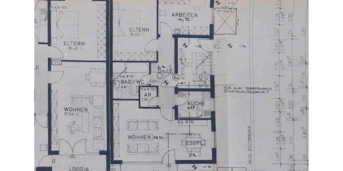 Erdgeschoßwohnung Rüdesheim am Rhein - 3 Zimmer, 76 m&sup2;, 950&euro; | Angebot:26639026