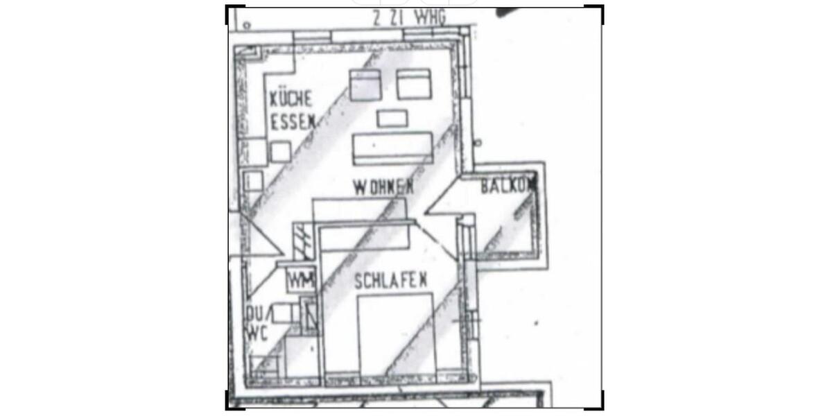Etagenwohnung Weingarten - 2 Zimmer, 39 m&sup2;, 650&euro; | Angebot:26615111