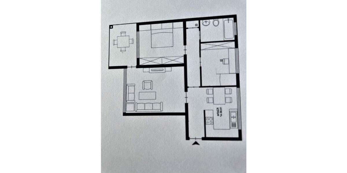Etagenwohnung Neuenkirchen - 3 Zimmer, 80 m&sup2;, 835&euro; | Angebot:25697695