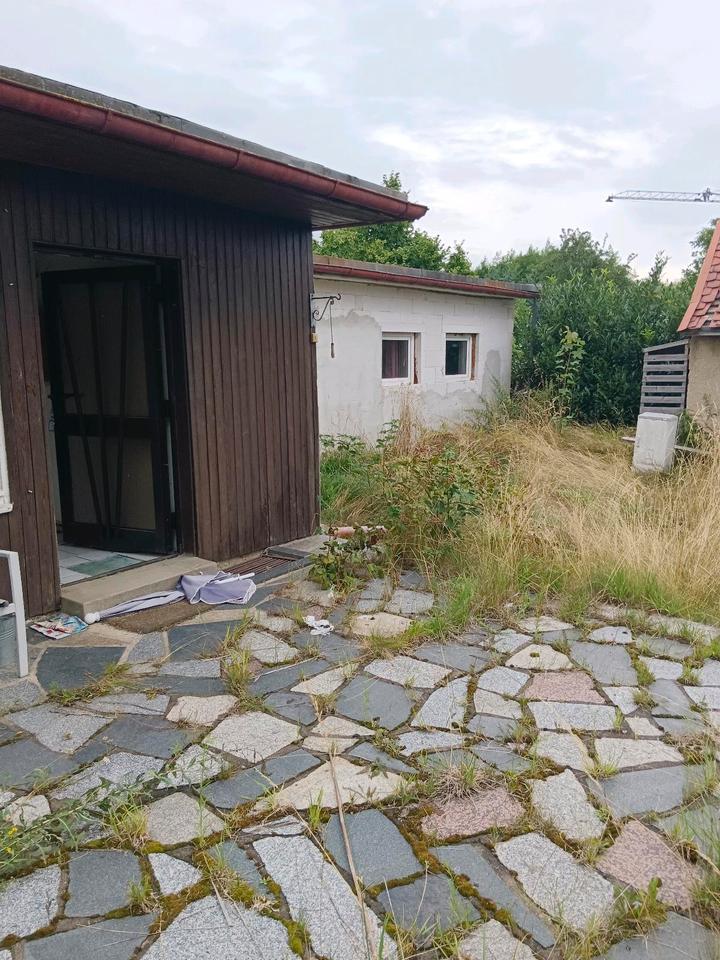 Bungalow Kleines Haus ca 100 m2 m Garten z Selber Renov. Wawitz