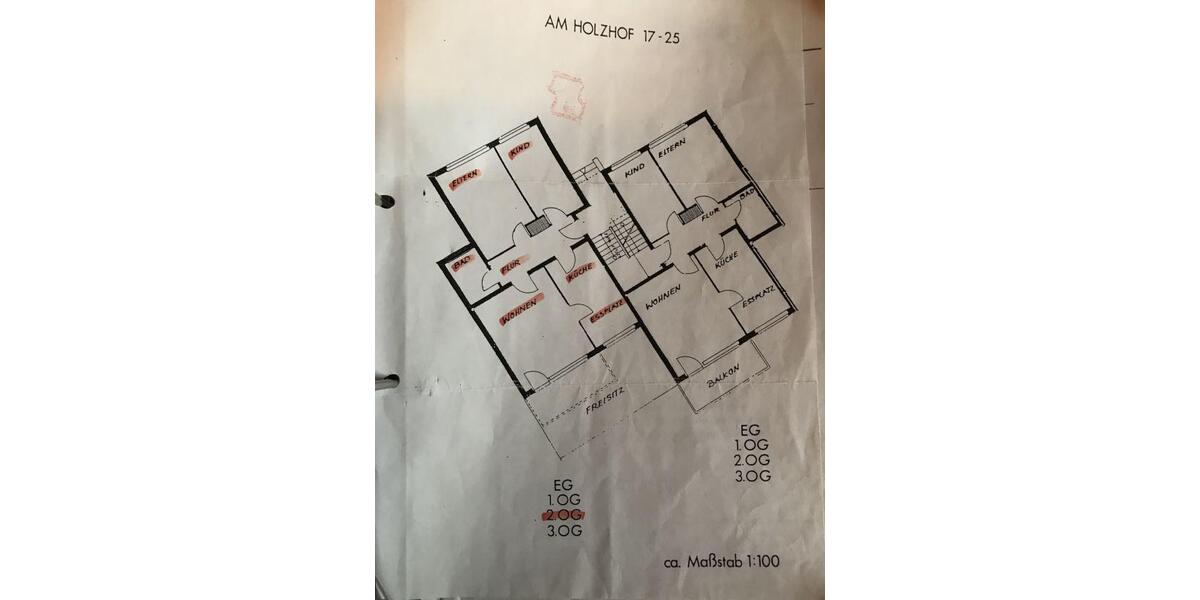 Etagenwohnung Celle - 3 Zimmer, 75 m&sup2;, 668&euro; | Angebot:26523663