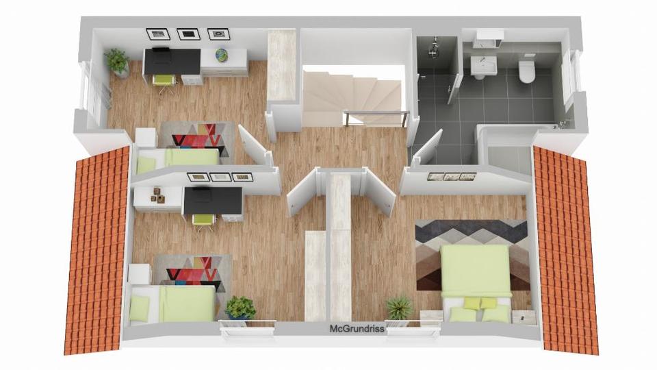 Doppelhaushälfte Wolfsburg Alt-Wolfsburg - 4 Zimmer, 130 m&sup2;, 2.000&euro; | Angebot:24877112