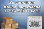 Ich vermiete eine kleine Lagerfläche ca. 16,5 qm zimmer