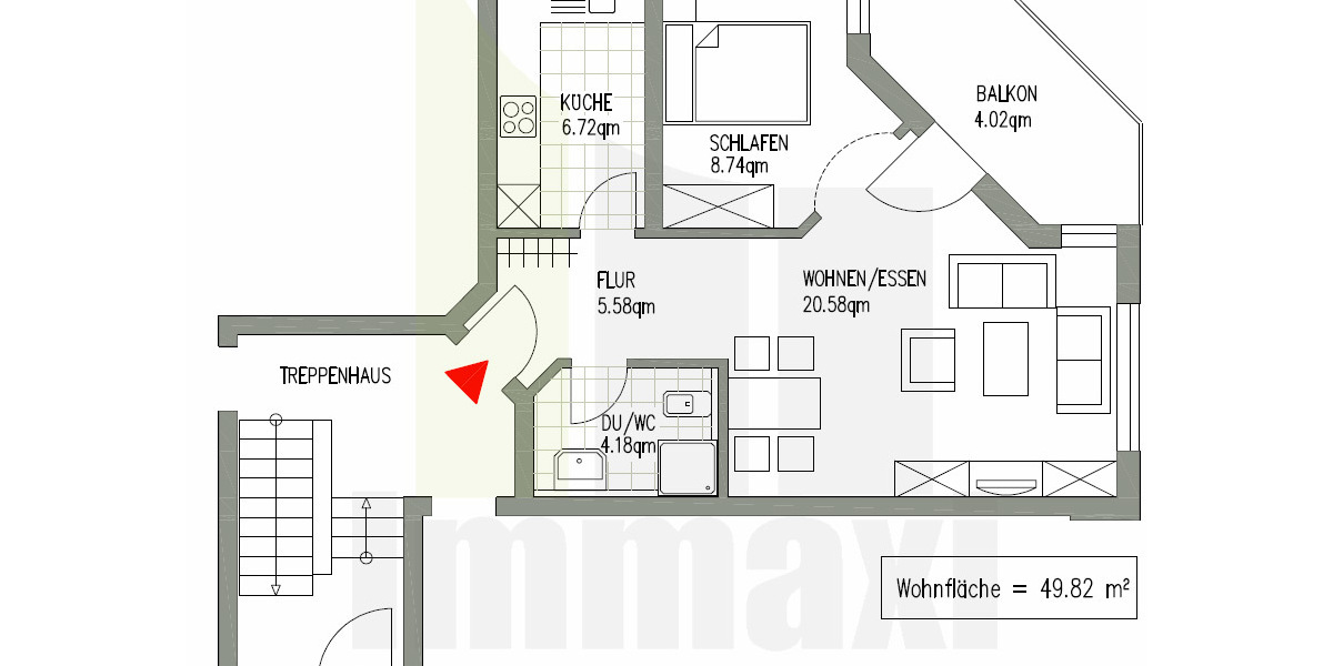 MARKKLEEBERG + 2 ZIMMER + ERDGESCHOSS + BALKON + STELLPLATZ TG - Erdgeschoßwohnung Markkleeberg Großstädteln | Angebot:27082682