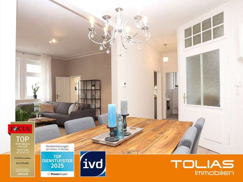 Wohnung zum Mieten in Stuttgart 1.590 € 93 m²