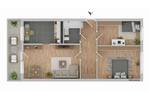Etagenwohnung Zwickau Pölbitz - 3 Zimmer, 70 m&sup2;, 425&euro; | Angebot:26834770