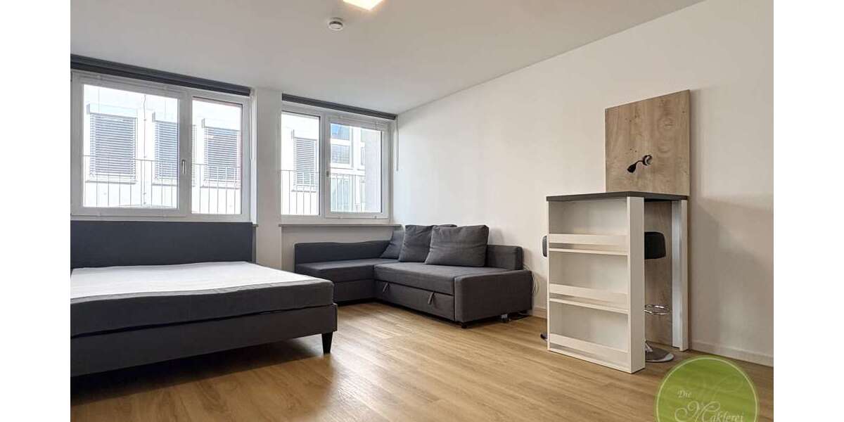 Etagenwohnung Nürnberg Tafelhof - 1 Zimmer, 29 m&sup2;, 624&euro; | Angebot:26359669