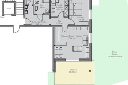 Wohnung Tegernheim - 3 Zimmer, 88 m&sup2;, 1.775&euro; | Angebot:25613971